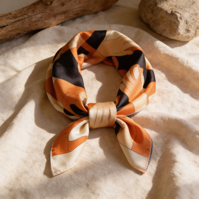 Foulard Jeux de Mains Nude - AN-NEE
