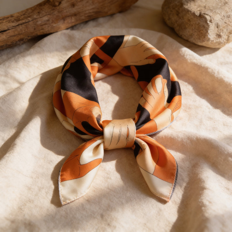 Foulard Jeux de Mains Nude - AN-NEE