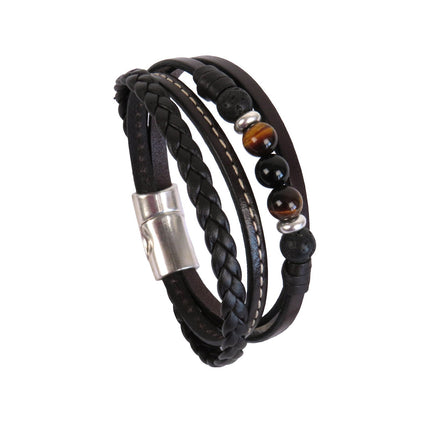 Manchette MAGNECLIC Choco - Magnum Cuir