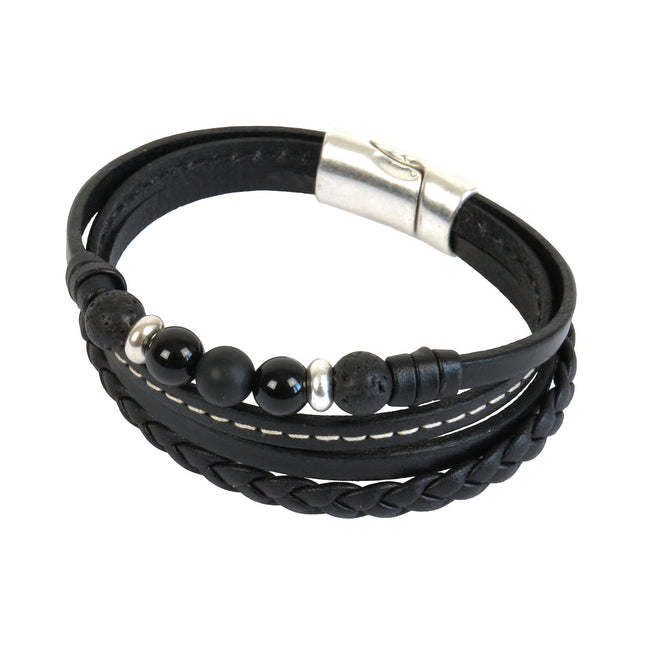 Manchette MAGNECLIC Noir - Magnum Cuir