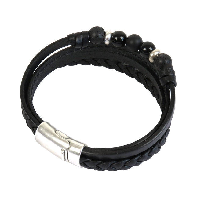 Manchette MAGNECLIC Noir - Magnum Cuir
