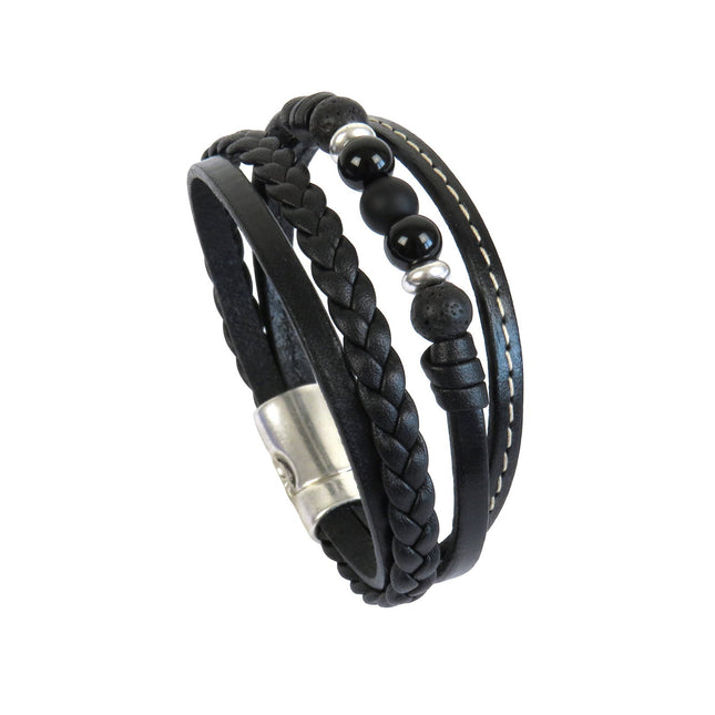 Manchette MAGNECLIC Noir - Magnum Cuir