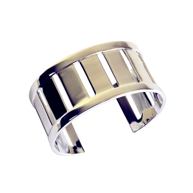 Moyenne Manchette 3cm Argent - AN-NEE