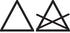 <strong>Bleaching: triangle symbol</strong>