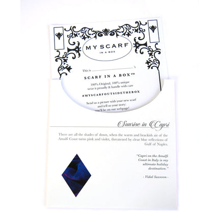 Écharpe Capri - My Scarf in a Box