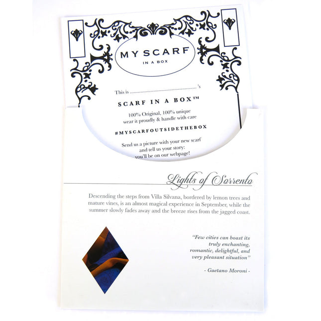 Écharpe Sorrento - My Scarf in a Box