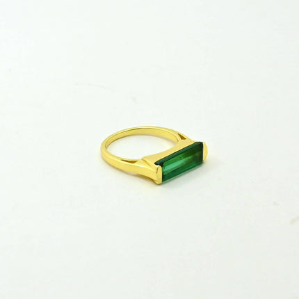 Bague Remi Or Tourmaline verte - Schmuckoo x Noyre Berlin