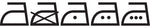 <strong>Ironing: symbol of an iron.</strong>