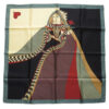 Silk Scarf Queen of Hearts Nude - AN-NEE
