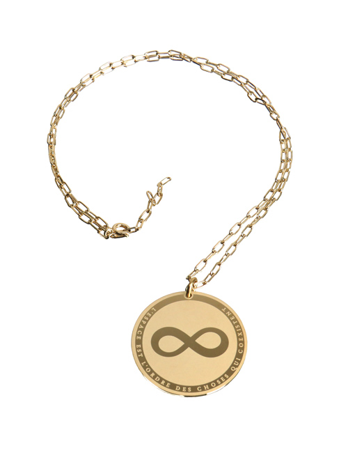 Necklace Eppure Collection INFINI Gold - L'Inaccessible Etoile