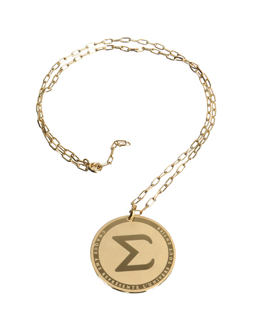 Necklace Eppure Collection SIGMA Gold - L'Inaccessible Etoile